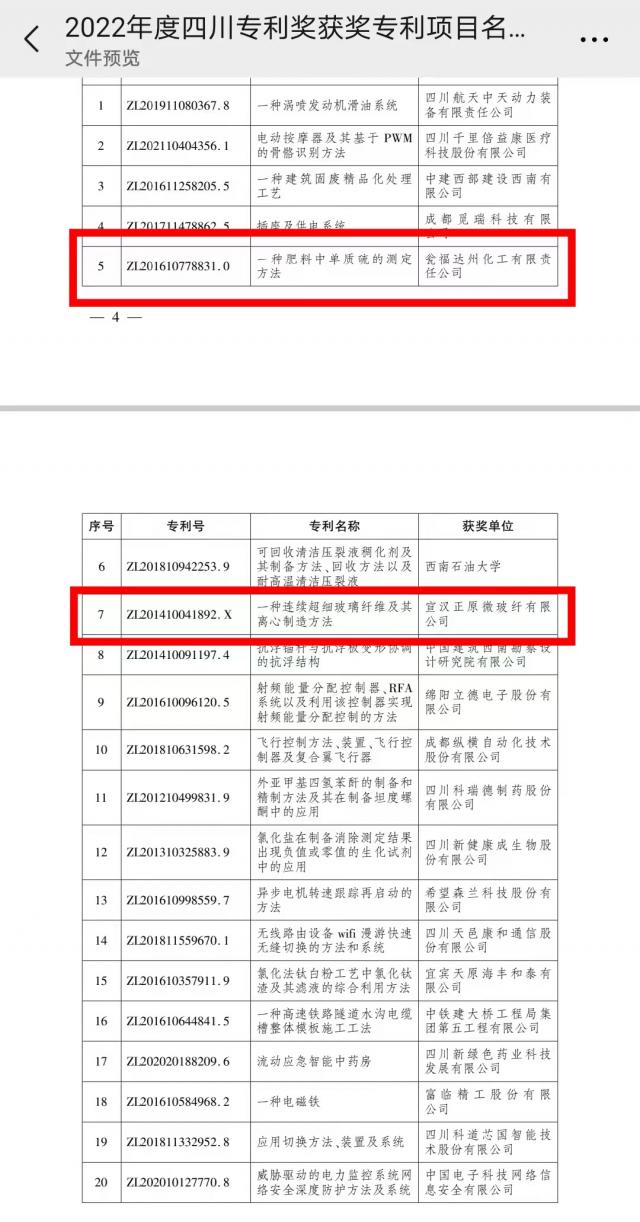 达州2家企业荣获2022年度四川专利奖(图2)